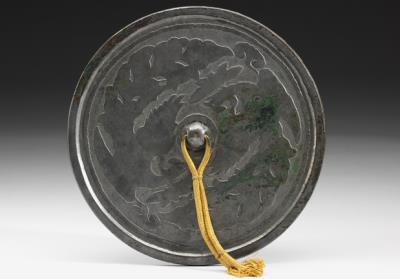 图片[2]-Bronze mirror decorated with paired phoenixes, late Tang dynasty, 9th century-China Archive